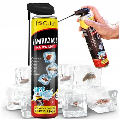 ZAMRAŻACZ na owady zwalcza larwy jaja pluskwy pająki karaluchy XXL na Arena.pl
