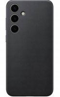 Etui plecki Samsung Vegan Leather Case Czarne do Galaxy S24+