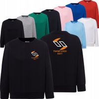 BLUZA dziecięca dresowa TWÓJ HAFT LOGO NAPIS firmowa reklamowa 10 sztuk