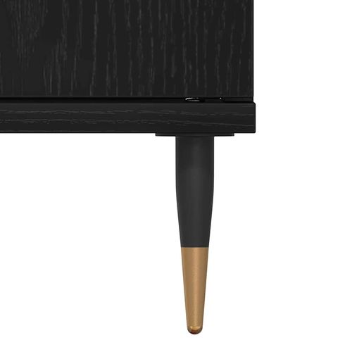 Szafka Pod Umywalkę z drzwiami Czarny Dąb 58 x 33 x 60 cm na Arena.pl