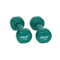 hantle hantelki ciężarki winylowe 2 x 1,5 kg master