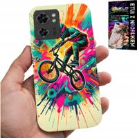ETUI DO MOTOROLA EDGE 40 - ROWERY BMX TRIKI SPORTY WYCZYNOWE +FOLIA