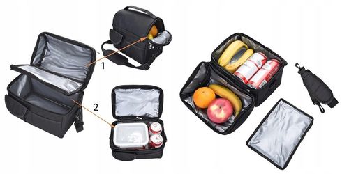 TORBA TERMICZNA IZOLACYJNA KUFEREK PASEK LUNCH BOX na Arena.pl