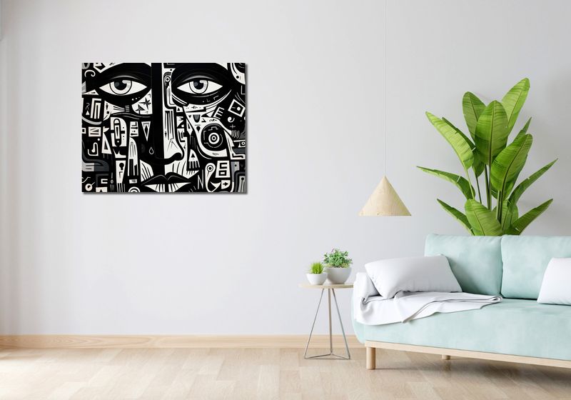 Obraz 90x70cm Labirynt Myśli zdjęcie 2