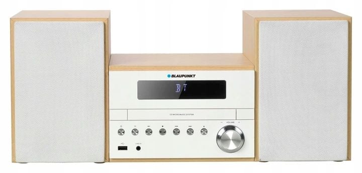 Wieża Stereo Blaupunkt Ms45Bt Bt Mp3 Usb Pilot Cd zdjęcie 1