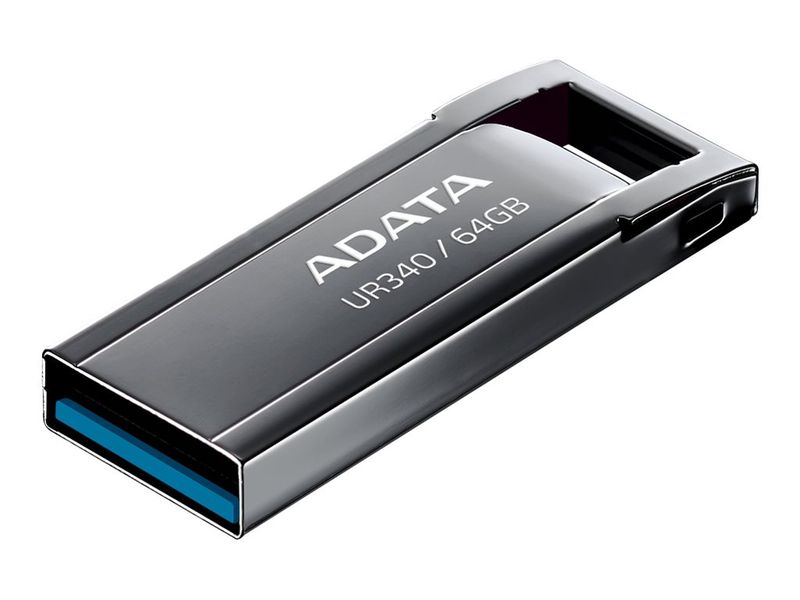 ADATA | Dysk flash USB | UR340 | 32 GB | USB 3.2 Gen1 | Czarny. zdjęcie 1