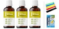 W-LOSS + GRATIS KROPLE NA ODCHUDZANIE KONTROLA WAGI REDUKCJA 30ml