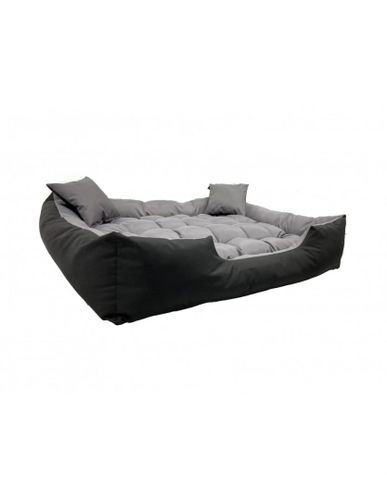 Duże Legowisko Kojec Łóżko Dla Psa Kota 145x115 cm Szare na Arena.pl