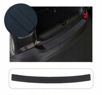 OPEL CROSSLAND X SUV 2017 Listwa Nakładka na Zderzak Tylni Czarna ABS