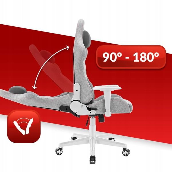 FOTEL GAMINGOWY DLA GRACZA BIUROWY HELL'S zdjęcie 4