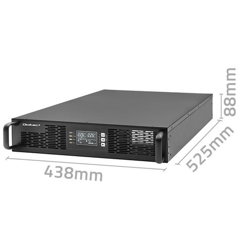 Zasilacz awaryjny UPS do RACK 3kVA 3000W Power Factor 1.0 LCD On-line na Arena.pl