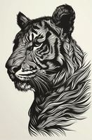 Plakat 56,6x86,4cm Tygrysi Gwizd