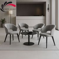 Krzesło Tapicerowane KL-1 Popielaty Piano 14