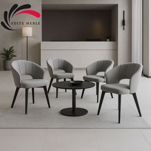 Krzesło Tapicerowane KL-1 Popielaty Piano 14 na Arena.pl