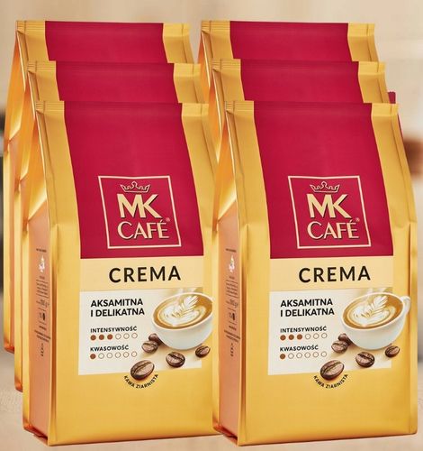 Kawa ziarnista MK Cafe Crema 6x1kg na Arena.pl