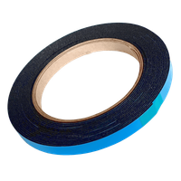 TAŚMA E2122 1mm/9mm/5m PIANKA 2-STR LEPNA MOCNA, CZARNA, ODPORNA NA UV