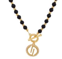 naszyjnik z kamienia z zawieszką (c21/kor/58au)