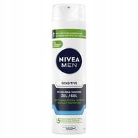 NIVEA MEN SENSITIVE Żel do golenia dla mężczyzn delikatny łagodzący 200ml