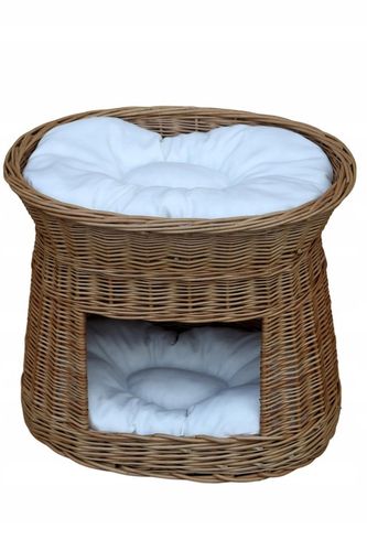 BUDKA Z WIKLINY wiklinowy domek LEGOWISKO na Arena.pl