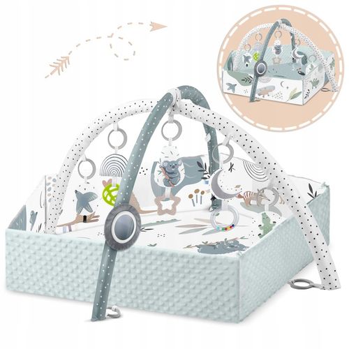 MATA EDUKACYJNA INTERAKTYWNA DWUSTRONNA SKŁADANA XXL 5w1 NUKIDO PODUSZKA na Arena.pl