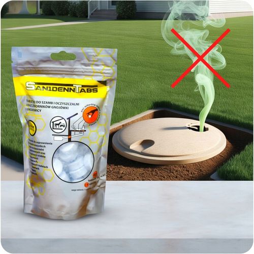 TABLETKI DO SZAMBA OCZYSZCZALNI BAKTERIE NA ROK SANIDENN TABS BIO na Arena.pl