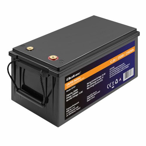 AKUMULATOR LIFEPO4 QOLTEC 12V BMS 200AH na Arena.pl
