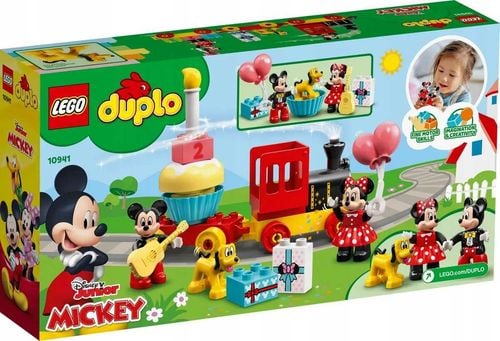 10941 - lego duplo - urodzinowy pociąg myszek miki i minnie na Arena.pl
