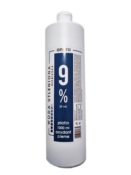 ANDRA Woda utleniona w kremie OXYDANT 9% - 1000ml - NIEBIESKA zdjęcie 1