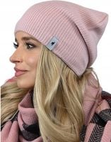 CZAPKA beanie smerfetka damska polar
