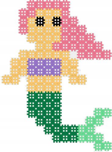 Micro Waffle Marioinex SYRENKA / MAŁA SYRENKA - obraz puzzle 150 elementów na Arena.pl