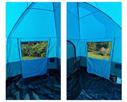 Przedsionek kempingowy NAMIOT wysoki dostawka przyczepy kampera 2,5m 6os na Arena.pl