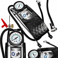 POMPKA NOŻNA UNIWERSALNA TUV GS MANOMETR KOŃCÓWKI