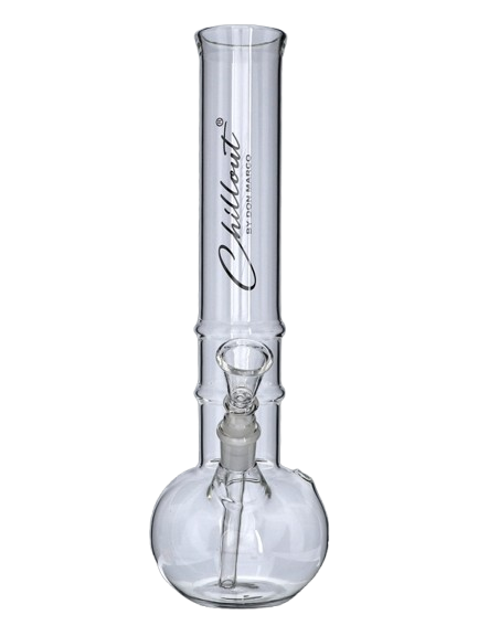 Bongo Szklane Chillout 35 cm Fajka Wodna Kulista 50 mm zdjęcie 4