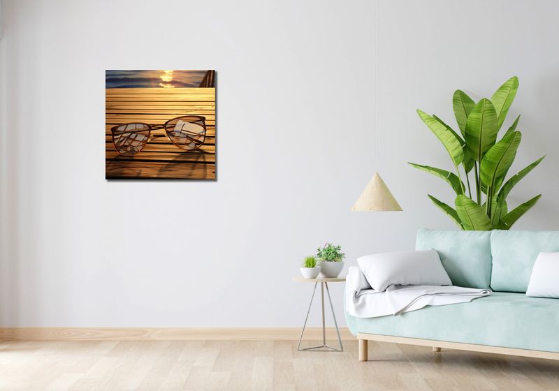 Obraz 60x60cm Lato w Odbiciu zdjęcie 2
