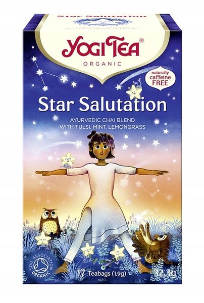 HERBATKA AJURWEDYJSKA STAR SALUTATION BIO (17 x 1,9 g) 32,3 g - YOGI TEA (E zdjęcie 1