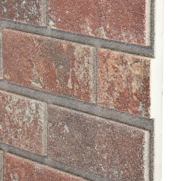 Panele ścienne 3D, wzór brązowo-szarej cegły, 11 szt., EPS zdjęcie 8