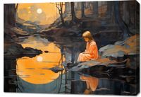 Obraz 100x70cm Zachwyt Nad Zmierzchem