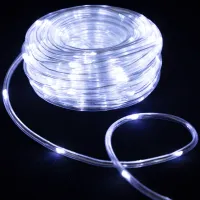 Wąż led niskiego napięcia Φ9 mm zewnętrzny zimny 10m+3