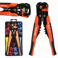 Ściągacz izolacji kraft&dele 0,2 mm² - 6 mm² + akcesoria KD10543