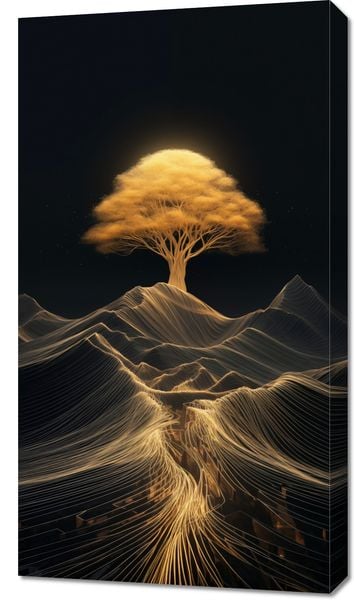 Obraz 50x90cm Drzewo Energii zdjęcie 1