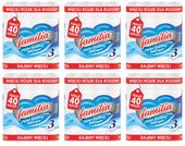 papier toaletowy 40r familia 3w - 240 rolek