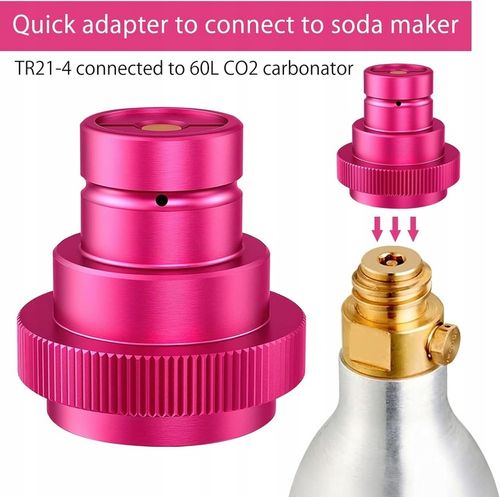 Adapter do Saturatora Sodastream Terra Na Butelkę CO2 z Gwintem TR21/4 na Arena.pl