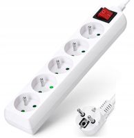 Przedłużacz Listwa Zasilająca 5 Gniazda 1.5M