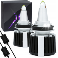 ŻARÓWKI LED H11 R10 COB 360 SUPERJASNE 20000lm
