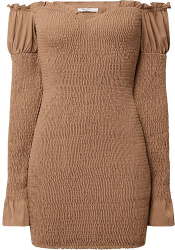 Sukienka z marszczeniami na ramionach NA-KD 38 na Arena.pl