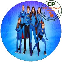 Opłatek na tort Grzmotomocni