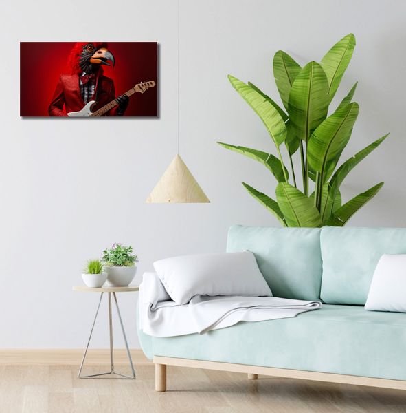 Obraz 60x30cm Zwierzęcy Rock'n'Roll zdjęcie 2