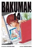 Shounen manga o dwójce ludzi, którzy chcą tworzyć mangę - Bakuman. Tom 14