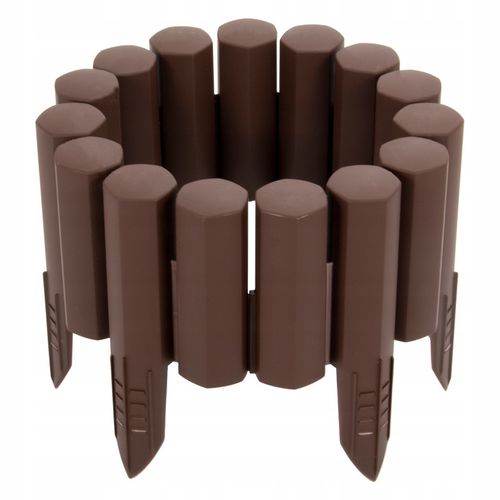 Palisada Ogrodowa Paliki Brąz 16,2 m Border Płotek na Arena.pl