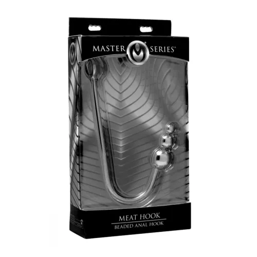 xr brands meat hook model z kulkami - stalowy hak z pierścieniem na Arena.pl